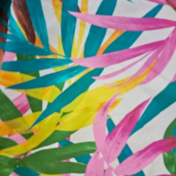 Bleu Rod Beattie Women's Fantasy Island floral Bandeau One Piece Swimsuit Size 8 - Picture 11 of 12